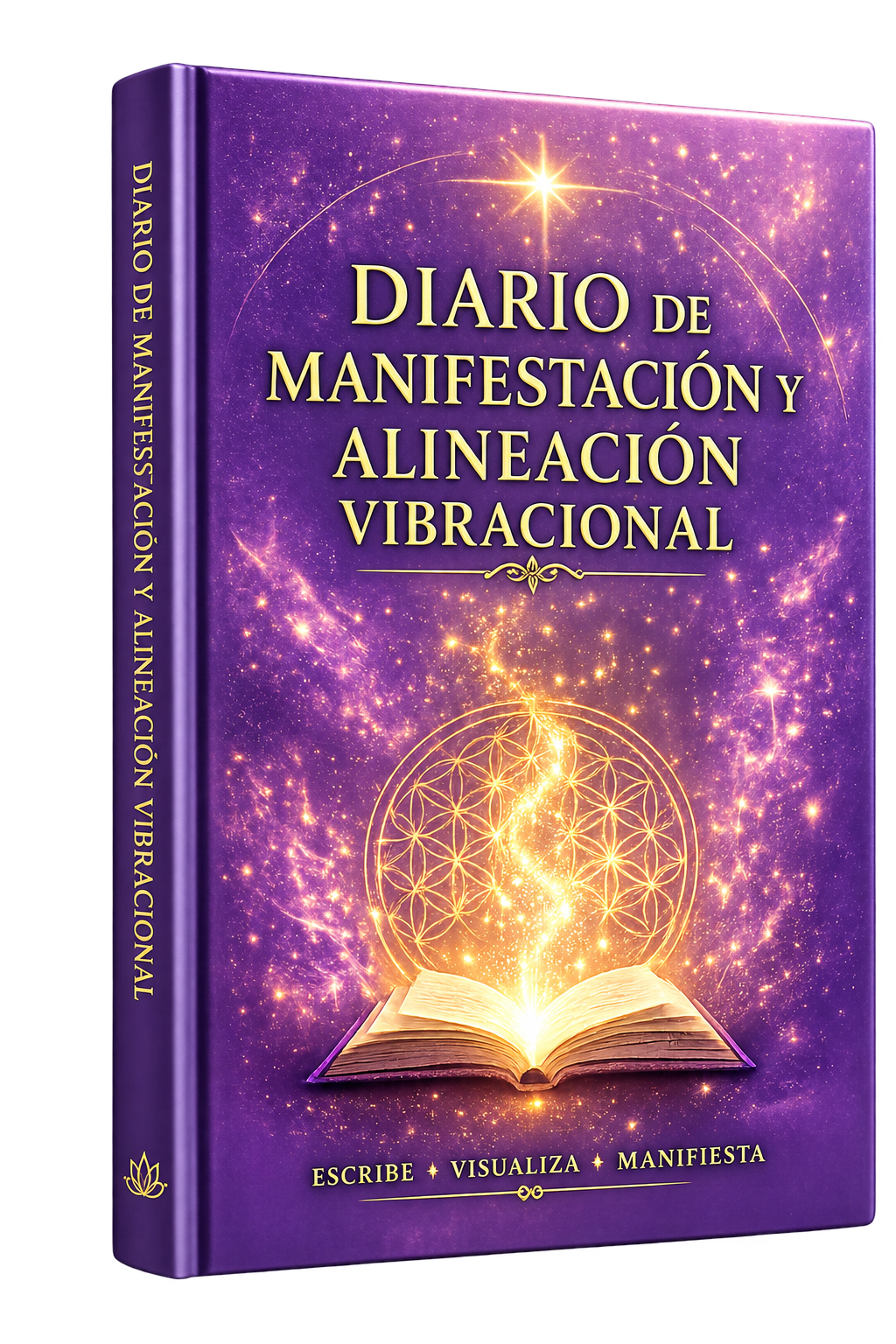 Portada del bono Diario de Manifestación y Alineación Vibracional