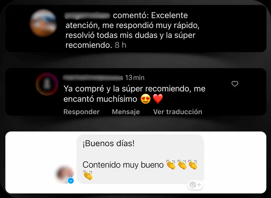 Comentario en Instagram: soy reikiano 3B y será muy útil para repasar.