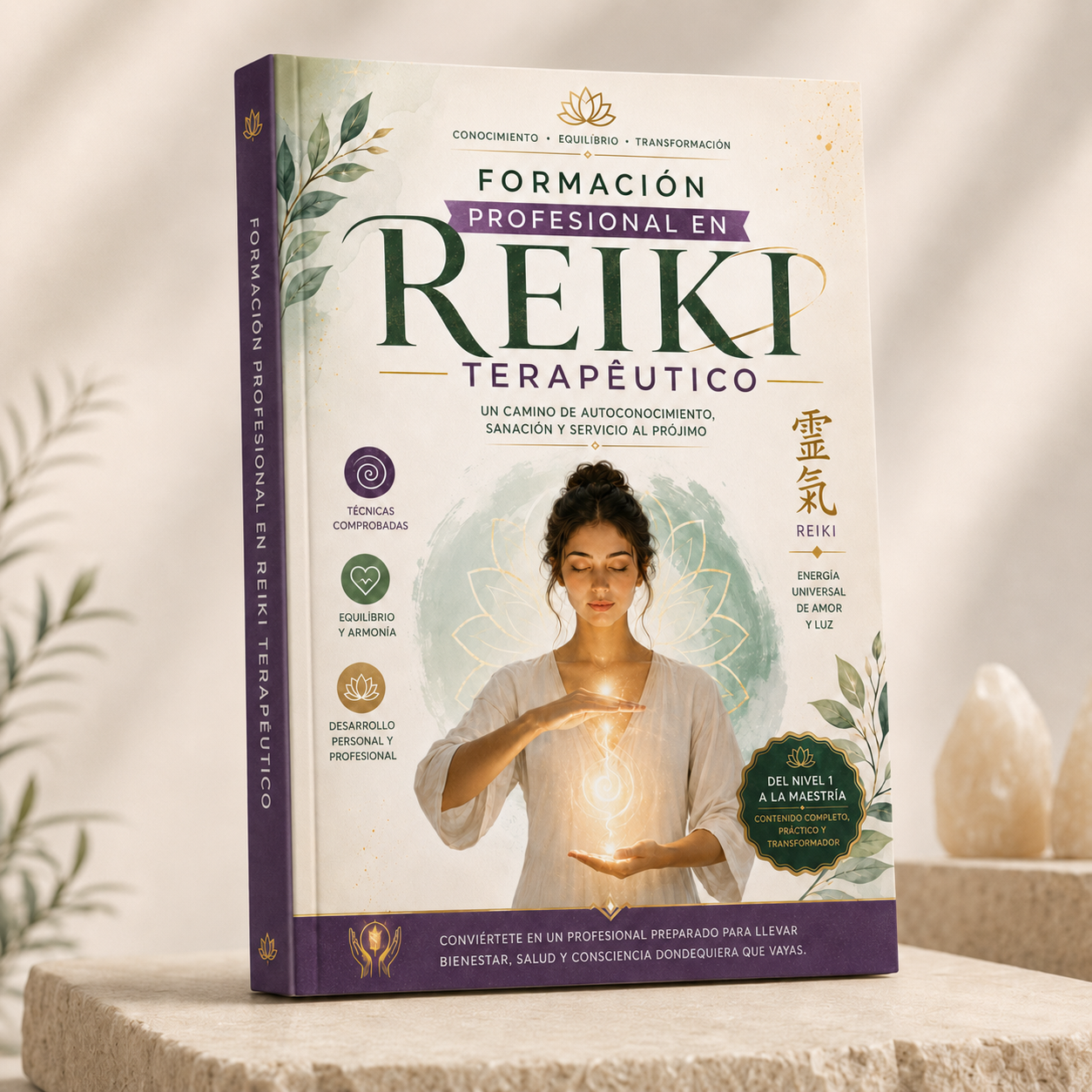 Portada de la Formación Profesional en Reiki Terapéutico